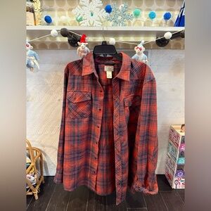 L.L. Bean Size Large Button-Up Shacket